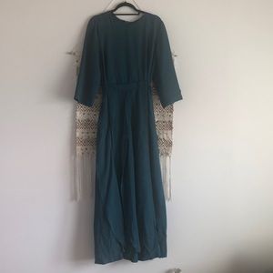 Teal Bridesmaids, wedding, formal dress